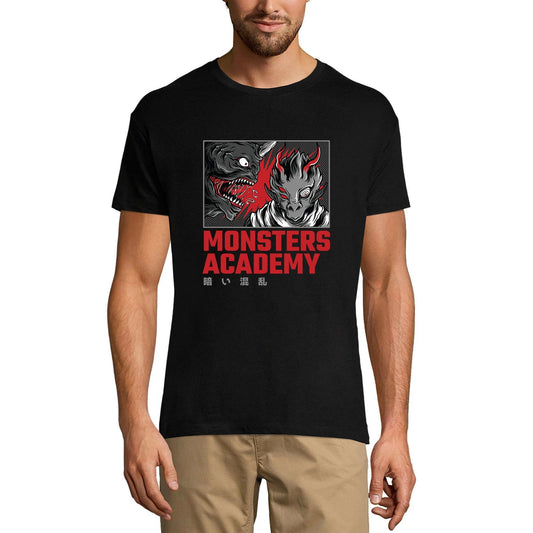 ULTRABASIC Herren-T-Shirt „Monsters Academy – gruseliges Kurzarm-T-Shirt“.