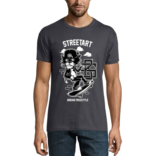 ULTRABASIC Herren-Neuheits-T-Shirt Streetart Urban Freestyle – lustiges Grafik-T-Shirt