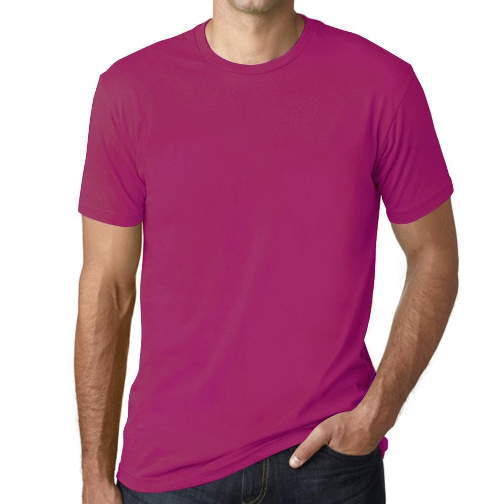Simple Order Custom Men&#x27;s Crew Neck T-shirt Your multicolor design on the t-shirt color of your choice (43 colors)