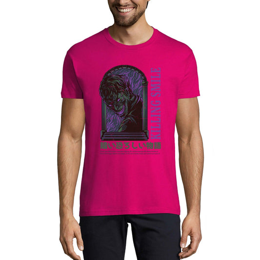 ULTRABASIC Neuheits-T-Shirt für Herren Killing Smile – Gruseliges Kurzarm-T-Shirt