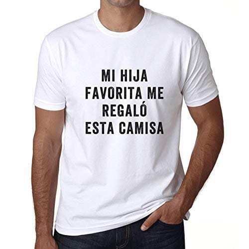 Ultrabasic - Homme T-Shirt Graphique Mi Hija Favorita Me Regalo Esta Camisa