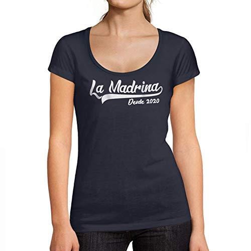 Ultrabasic - Tee-Shirt Femme col Rond Décolleté La Madrina Desde 2020