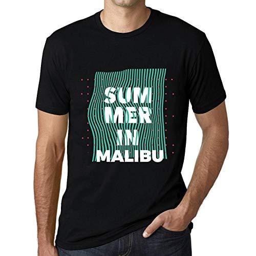 Ultrabasic – Homme Graphique Summer in Malibu Noir Profond