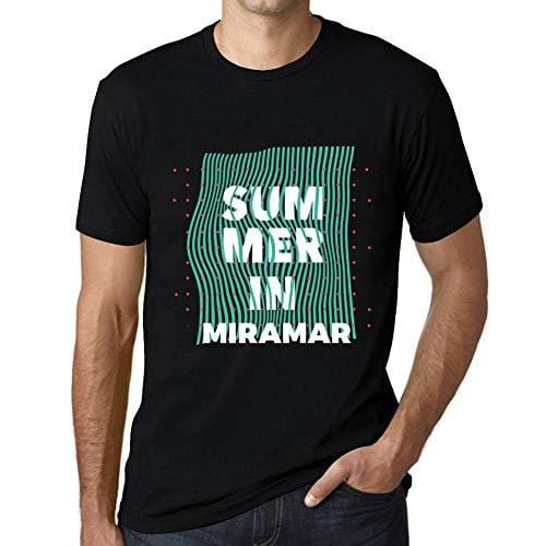 Ultrabasic – Homme Graphique Summer in Miramar Noir Profond
