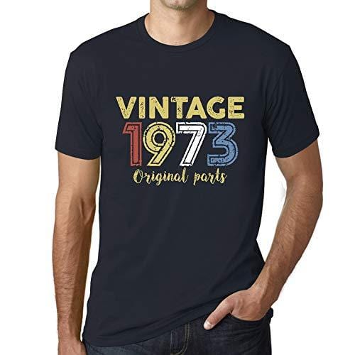 Ultrabasic - Homme Graphique Vintage 1973 T-Shirt Marine