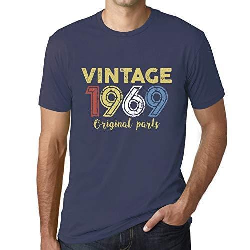 Ultrabasic - Homme Graphique Vintage 1969 T-Shirt Denim