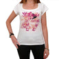 47 St.louis City With Number Womens Short Sleeve Round White T-Shirt 00008 - White / Xs - Casual