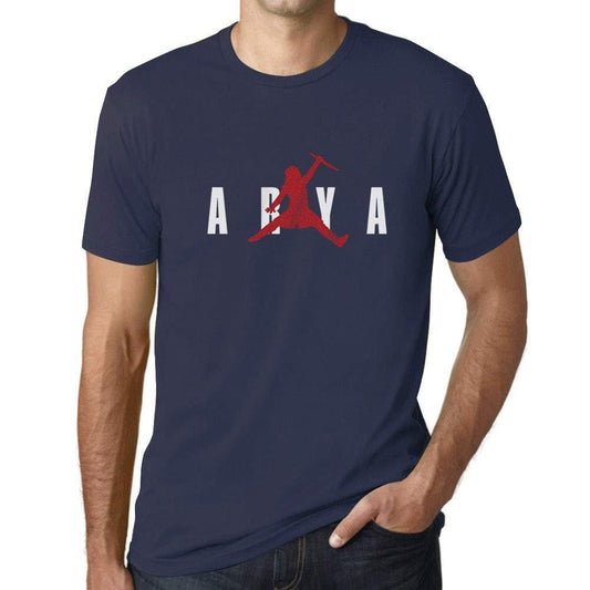Ultrabasic - Unisexe Graphique Arya avec Un Couteau Imprimé T-Shirt French Marine