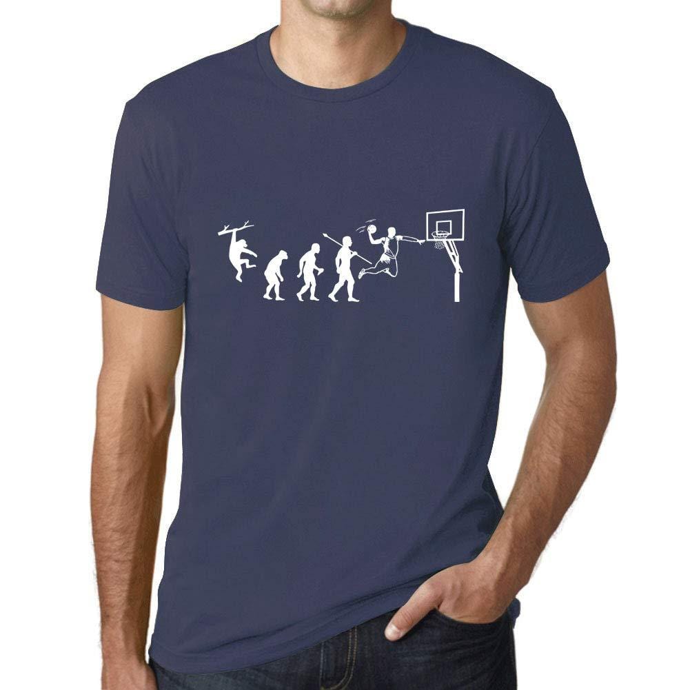 Ultrabasic - Unisex T-Shirt Graphique Évolution du Basket Denim