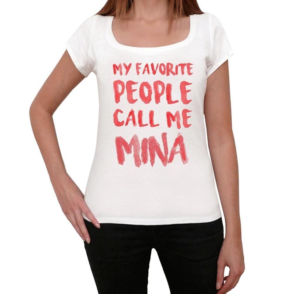 Mina T-Shirt für Damen mit Mots-T-Shirt