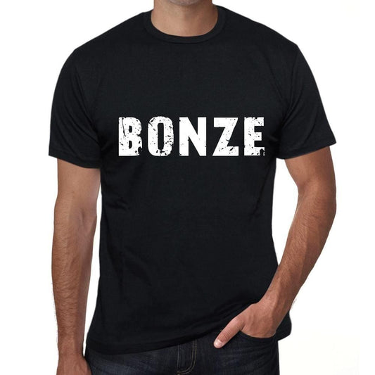 Herren T-Shirt Vintage T-Shirt Bonze