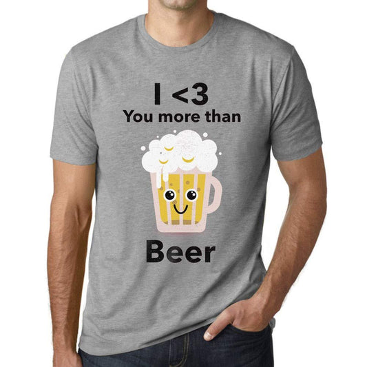 Homme T-Shirt Graphique Imprimé Vintage Tee Valentine Beer
