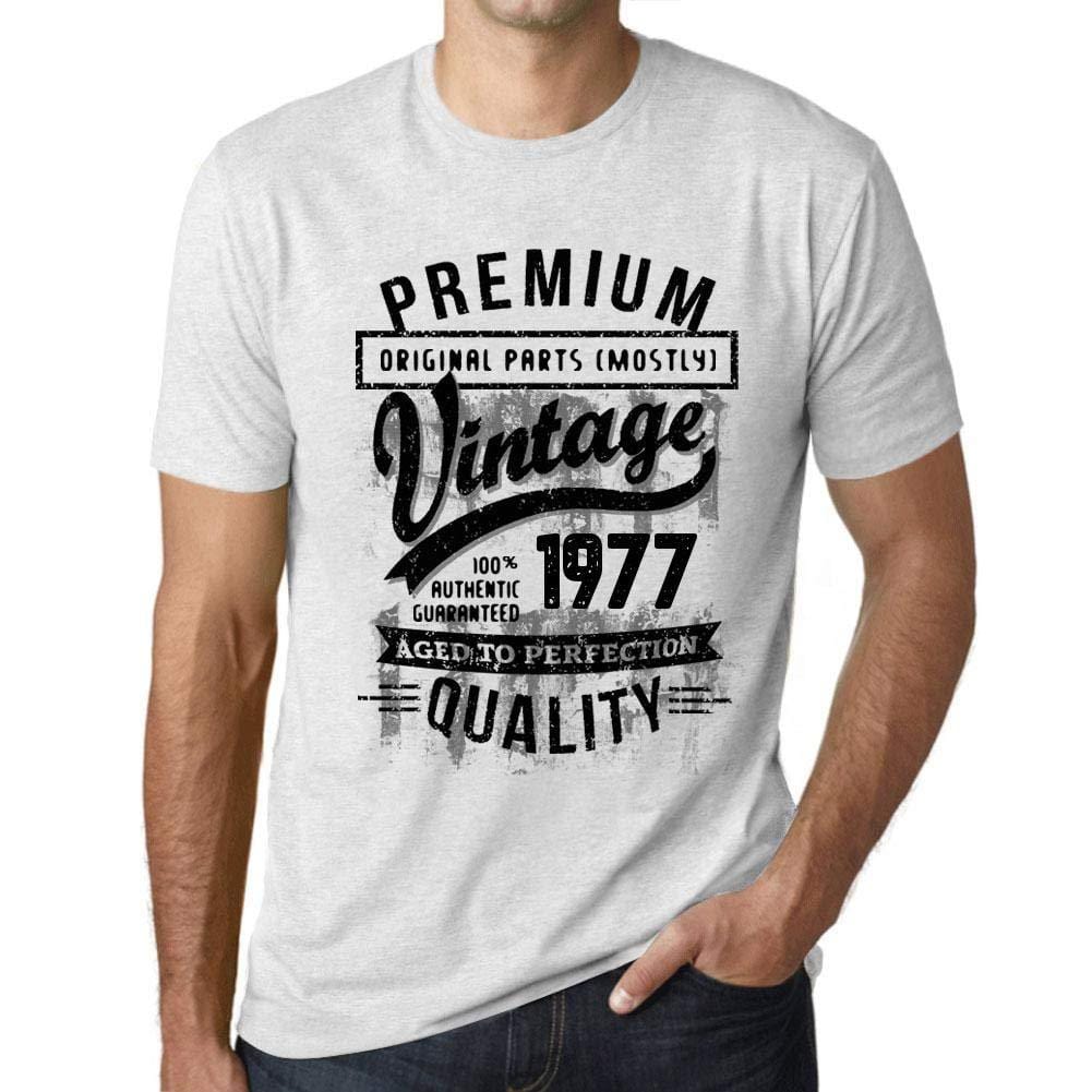 Ultrabasic - Homme T-Shirt Graphique 1977 Aged to Perfection Tee Shirt Cadeau d'anniversaire