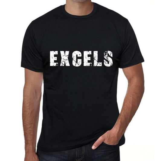 Herren T-Shirt Vintage T-Shirt Excels