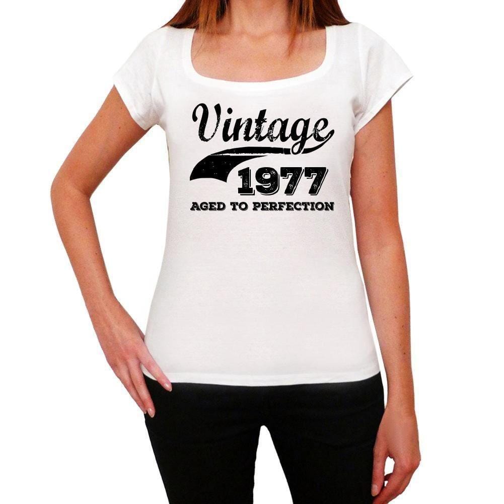 Femme Tee Vintage T-Shirt Vintage Aged to Perfection 1977