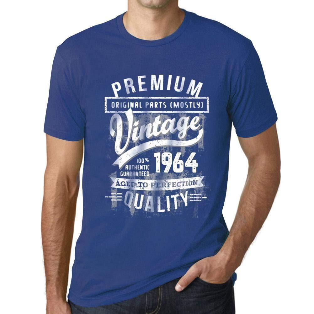 Ultrabasic - Homme T-Shirt Graphique 1964 Aged to Perfection Tee Shirt Cadeau d'anniversaire