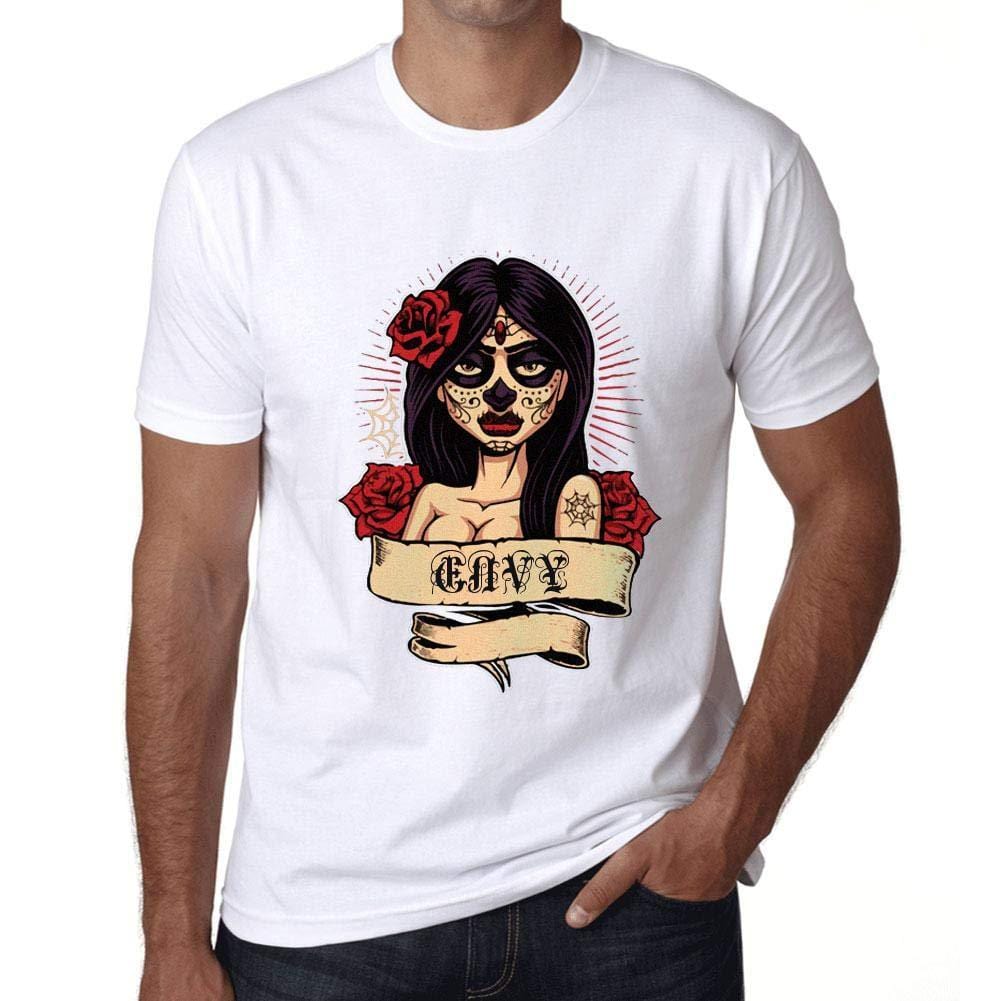 Ultrabasic - Homme T-Shirt Graphique Women Flower Tattoo Envy
