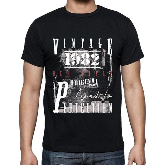 Herren T-Shirt Vintage T-Shirt 1982