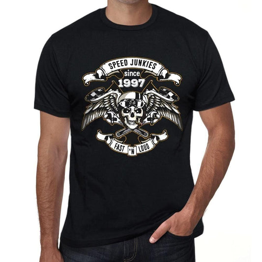 Herren T-Shirt Vintage T-Shirt Speed ​​Junkies seit 1997