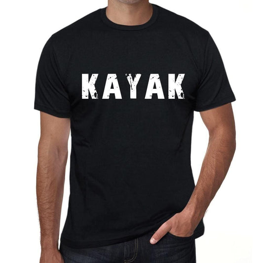 Herren T-Shirt Vintage T-Shirt Kajak