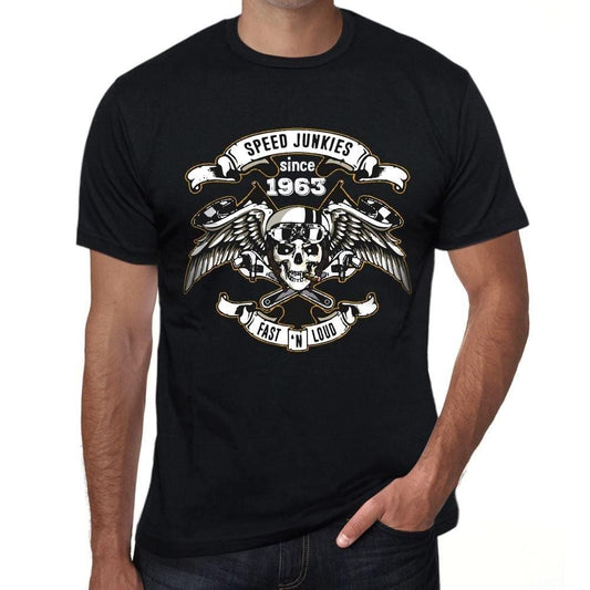 Herren T-Shirt Vintage T-Shirt Speed ​​Junkies seit 1963