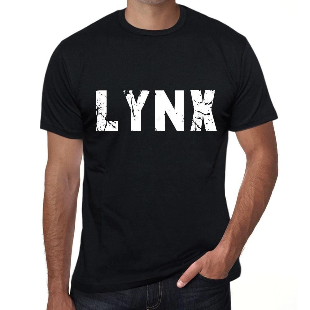Herren T-Shirt Vintage T-Shirt Lynx