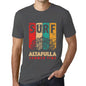 Men&rsquo;s Graphic T-Shirt Surf Summer Time ALTAFULLA Mouse Grey - Ultrabasic