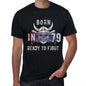 79 Ready To Fight Mens T-Shirt Black Birthday Gift 00388 - Black / Xs - Casual
