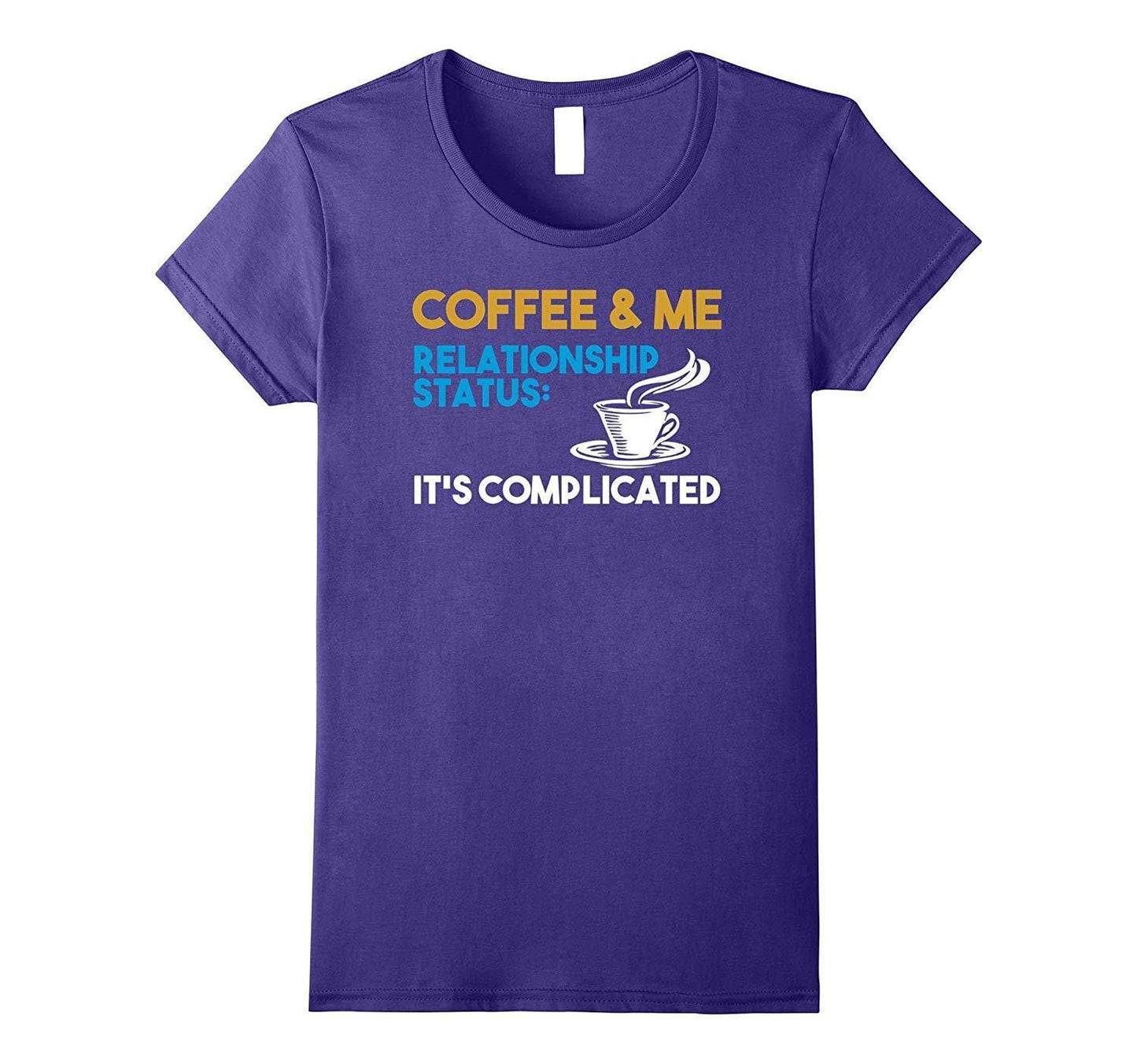 Grafik-T-Shirt Kaffeeliebhaber-T-Shirt Lustige Kaffee-Beziehungshemden Wowen 