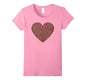 Grafisches Damen-T-Shirt „Coffee Lover“ mit Kaffeebohnenherz Wowen 