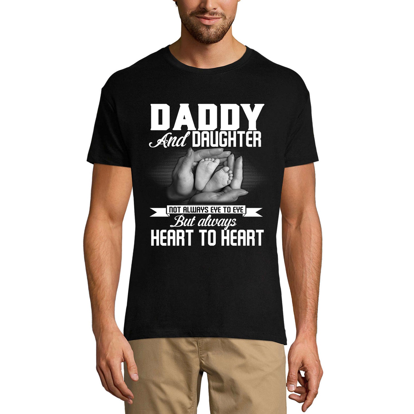 ULTRABASIC Men's Graphic T-Shirt Always Heart To Heart - Baby Love