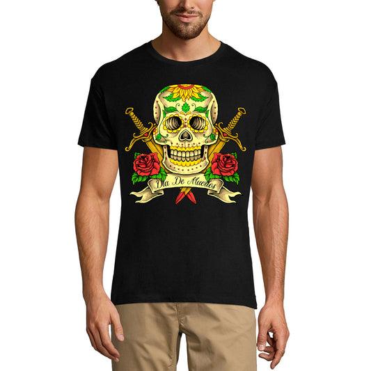 ULTRABASIC Herren T-Shirt el Día de los Muertos – Day of the Dead Skull Shirt