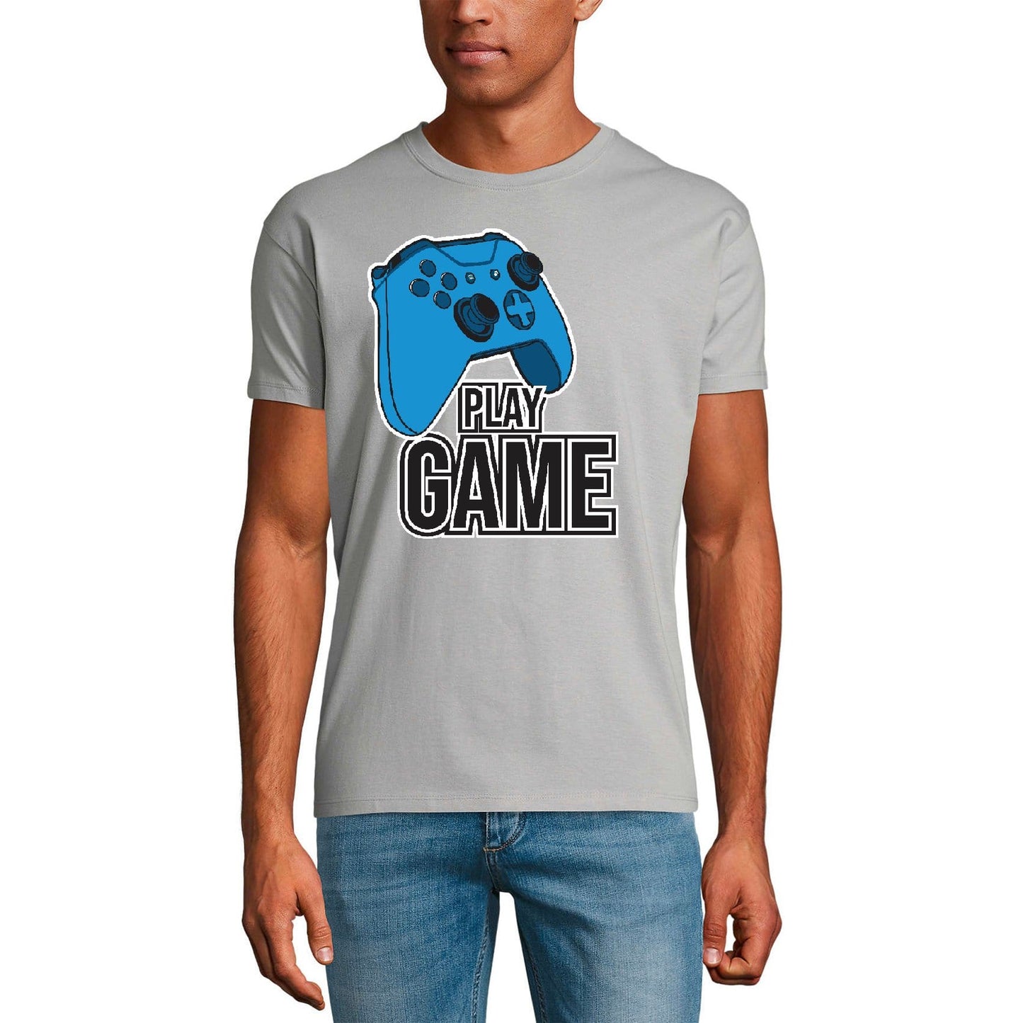 ULTRABASIC Men's Gaming T-Shirt Play Game - Gamer Tee Shirt