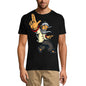 ULTRABASIC Herren-Grafik-T-Shirt Kung Fu – Kampfkunst-Charakter-Shirt für Männer