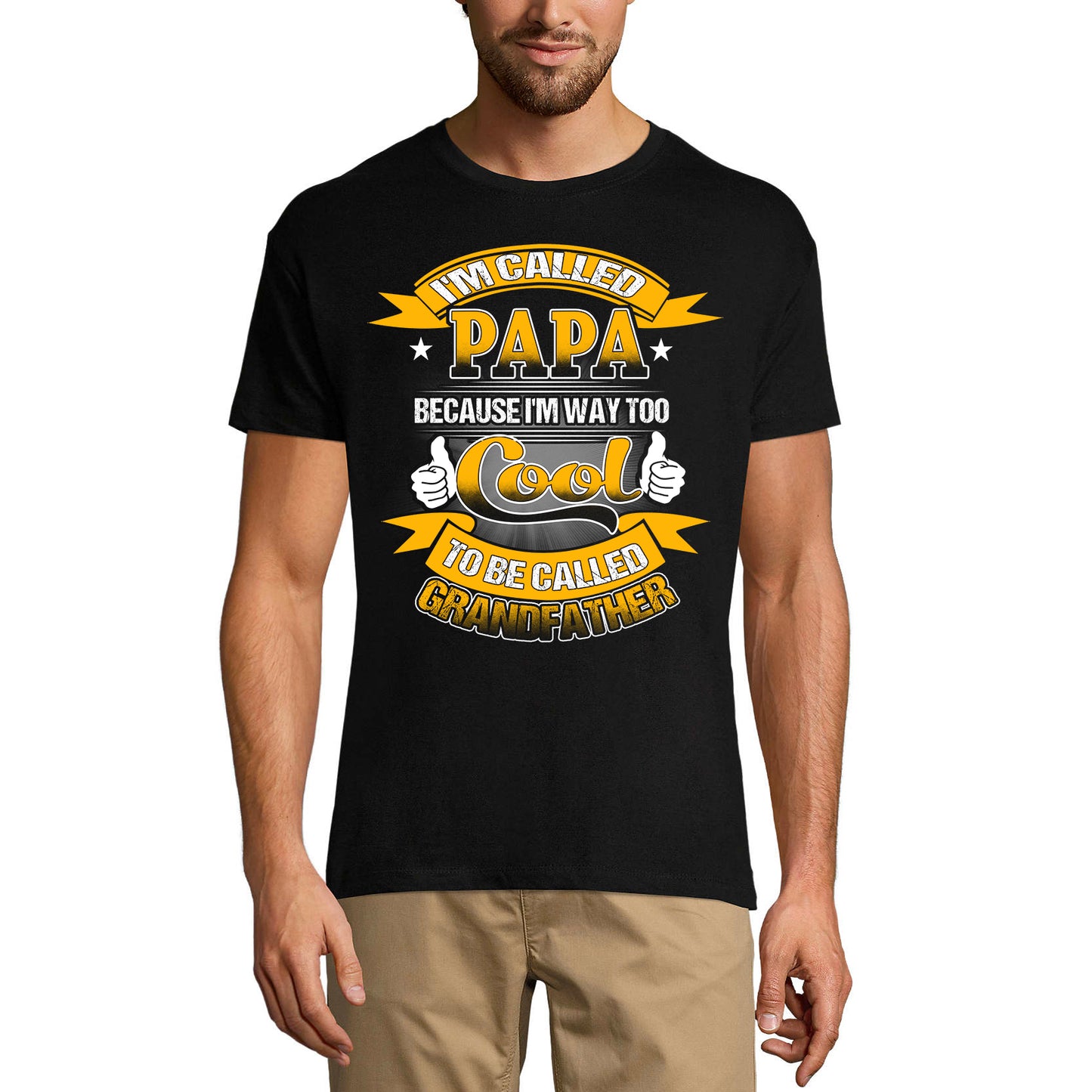 ULTRABASIC Men's T-Shirt I'm Called Papa - Grandfather Funny Humor Tee Shirt