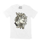 ULTRABASIC Herren Grafik-T-Shirt „Opfermesser in der Hand“ – Vintage-T-Shirt