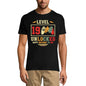 ULTRABASIC Herren-Gaming-T-Shirt Level 19 freigeschaltet – Gamer-T-Shirt zum 19. Geburtstag