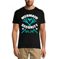 ULTRABASIC Men's Graphic T-Shirt Funny Mermaid Security Tee Shirt