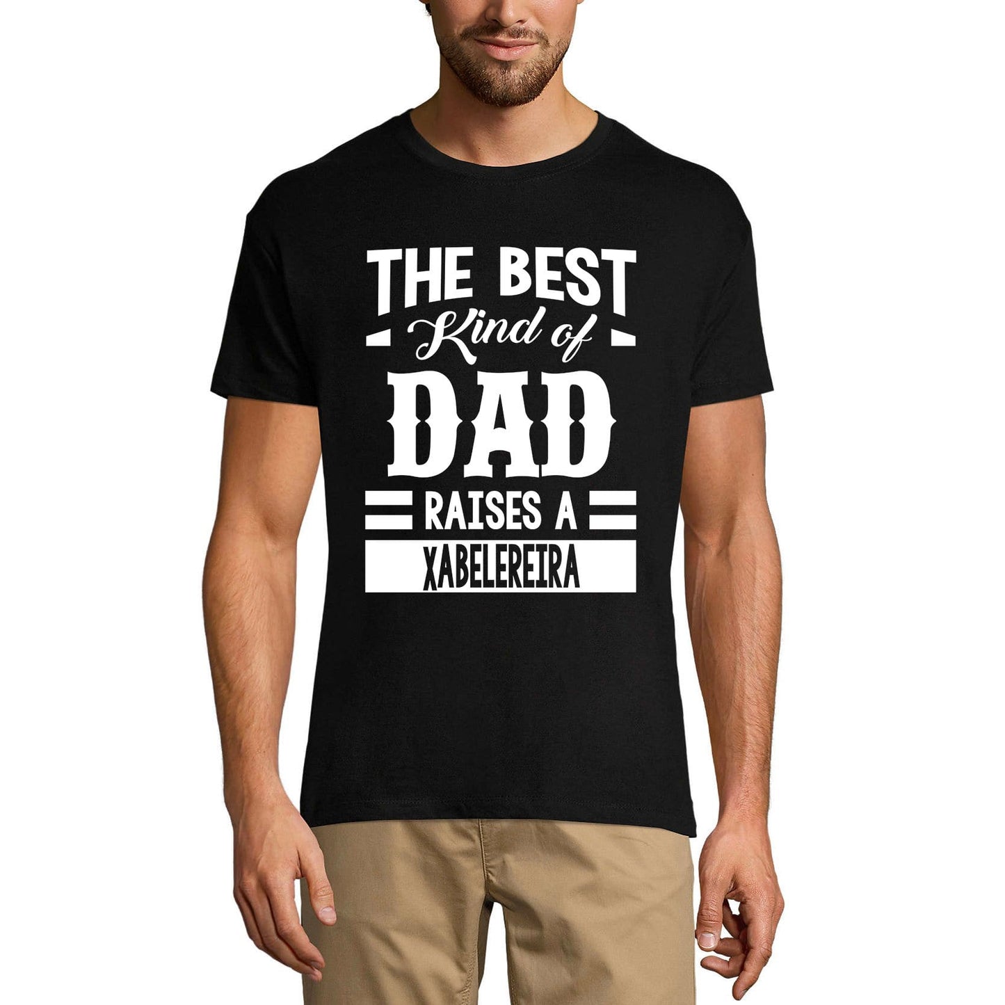 ULTRABASIC Herren-Grafik-T-Shirt „Dad Raises a Xabelereira“.