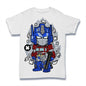 ULTRABASIC Men's T-Shirt American Movie Shirt - Robot Superhero - Fictional optimus prime transformers science fiction bumblebee merica america movie robot superhero t shirt classic short sleeve mens womens outfit figures family children girl boy merchandise personalized tahirts birthday gift modern apperal tee shirt youth