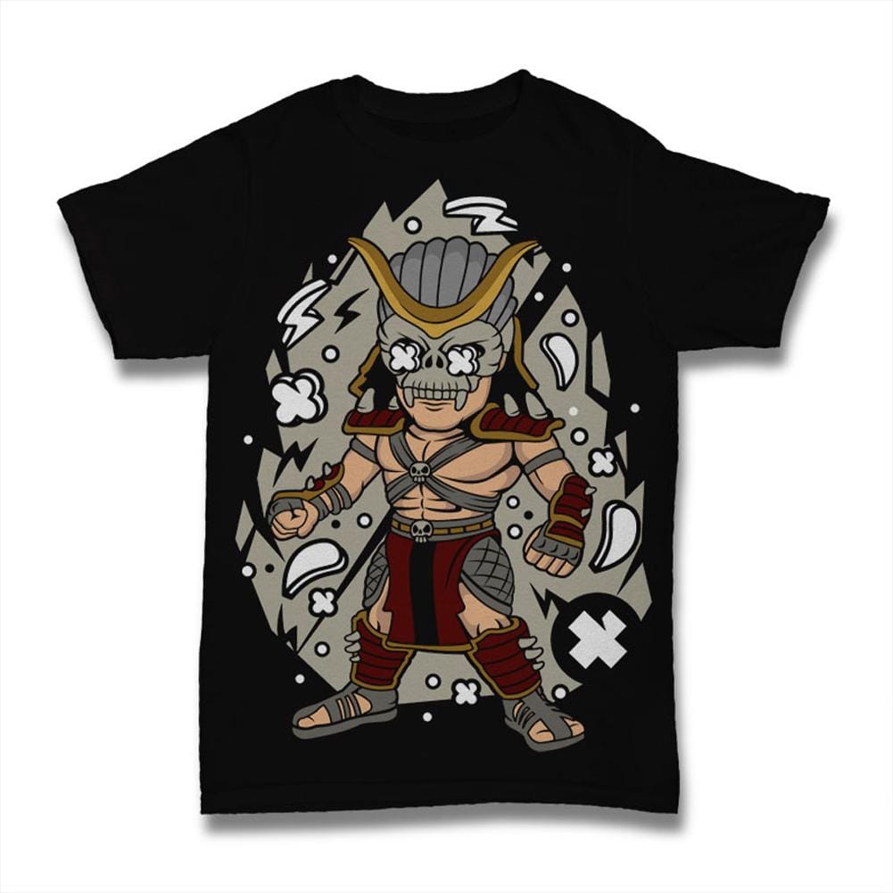 ULTRABASIC Men's T-Shirt Brutal Warlord - Emperor - Fighting Game - Vintage shao kahn mortal kombat gamers boys graphic tees comic stylish humorous mens womens birthday gift cool cotton colored gaming valentine teenage children merchandise casual modern clothing urban tahirt adults anime game lover legend youth outworld fit