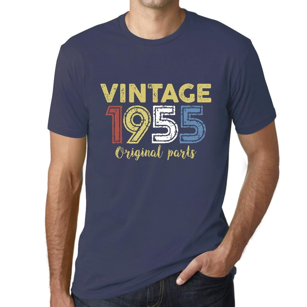 ULTRABASIC - Graphic Printed Men's Vintage 1955 T-Shirt Denim - Ultrabasic