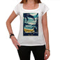 Abaka Bay Pura Vida Beach Name White Womens Short Sleeve Round Neck T-Shirt 00297 - White / Xs - Casual
