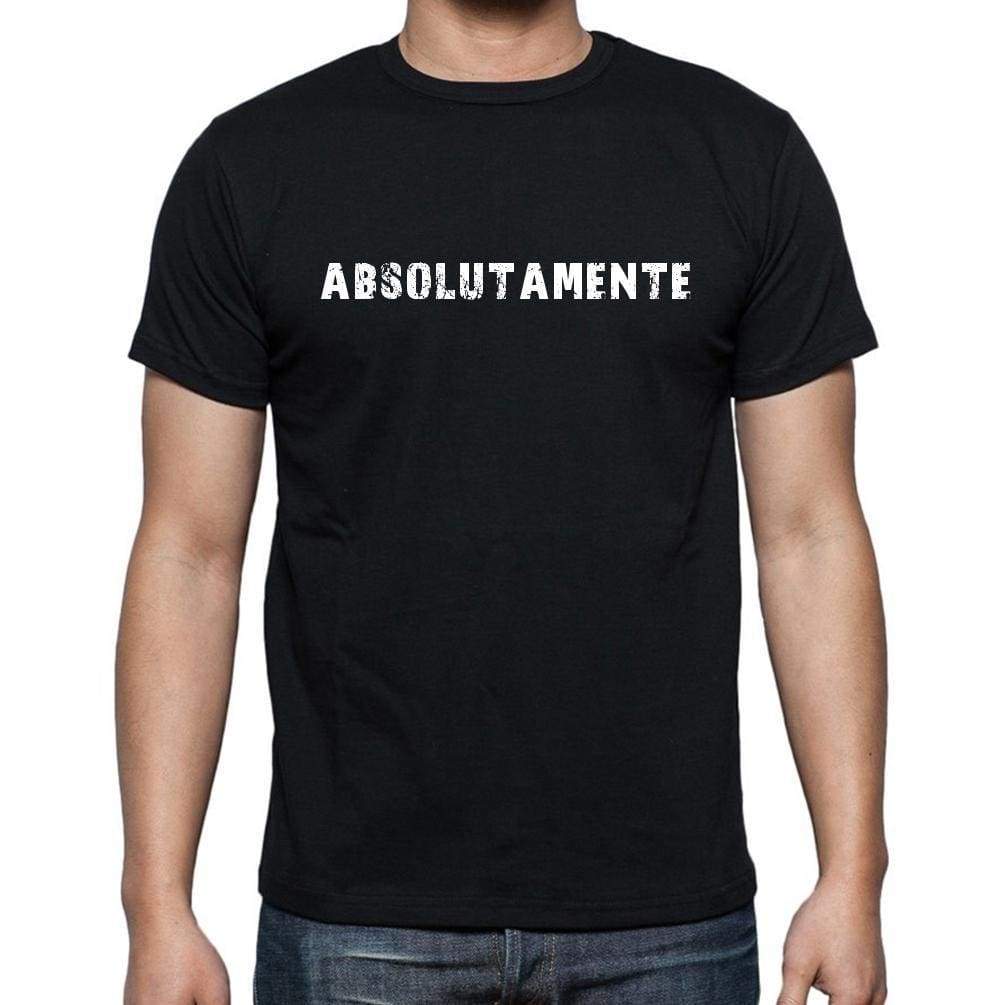 Absolutamente Mens Short Sleeve Round Neck T-Shirt - Casual