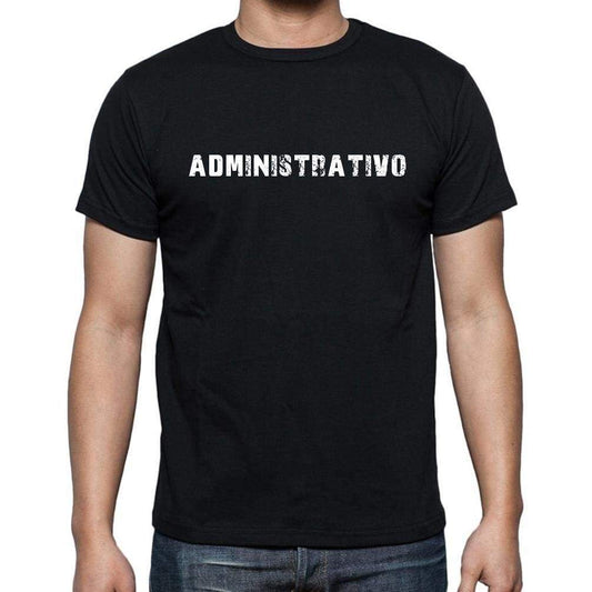 Administrativo Mens Short Sleeve Round Neck T-Shirt - Casual