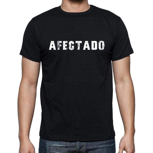 Afectado Mens Short Sleeve Round Neck T-Shirt - Casual