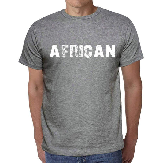 African Mens Short Sleeve Round Neck T-Shirt 00046 - Casual