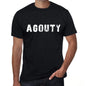 Agouty Mens Vintage T Shirt Black Birthday Gift 00554 - Black / Xs - Casual