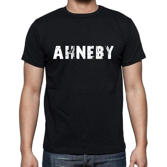 Ahneby Mens Short Sleeve Round Neck T-Shirt 00003 - Casual