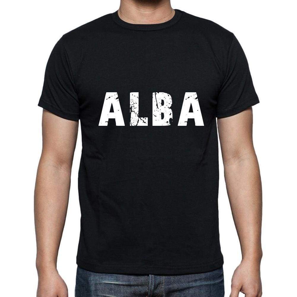Alba T-Shirt T Shirt Mens Black Gift 00114 - T-Shirt